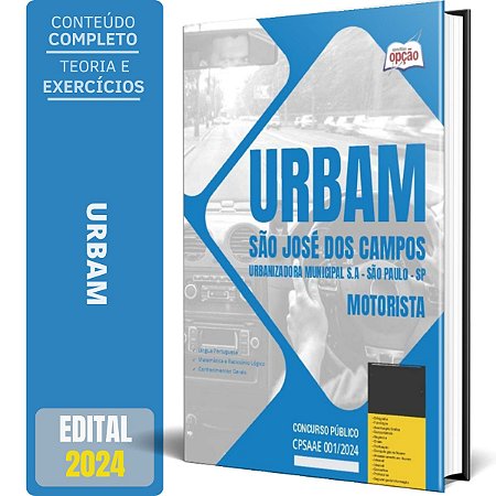 Apostila URBAM SP 2024 - Motorista