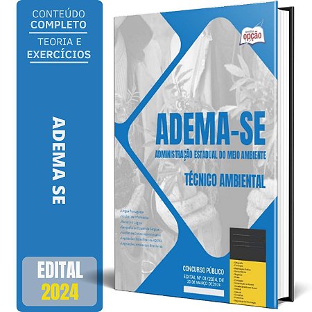 Apostila Concurso ADEMA SE 2024 - Técnico Ambiental