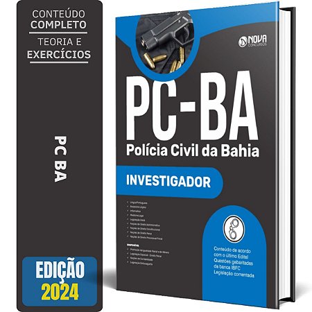 Apostila PC BA 2024 - Investigador