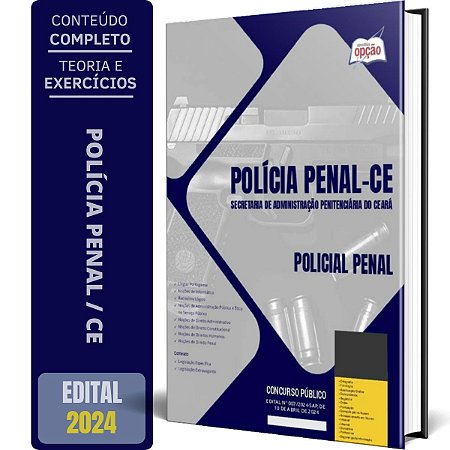 Apostila Polícia Penal CE 2024 - Policial Penal