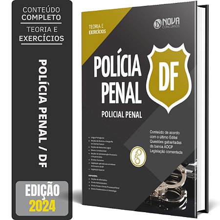 Apostila Polícia Penal - DF (PP-DF) 2024 - Policial Penal