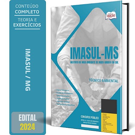 Apostila IMASUL MS 2024 - Técnico Ambiental