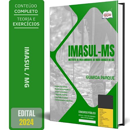 Apostila IMASUL MS 2024 - Guarda Parque