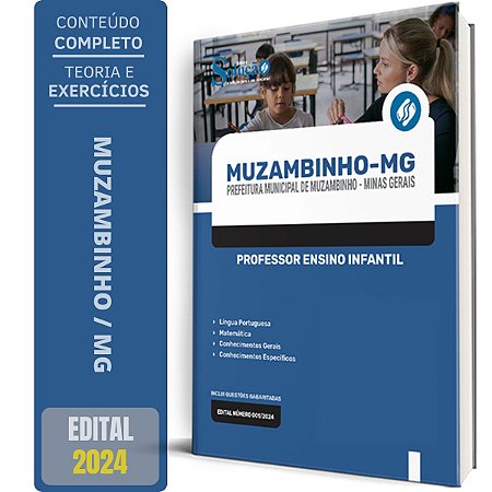 Apostila Prefeitura de Muzambinho MG 2024 - Professor Ensino Infantil