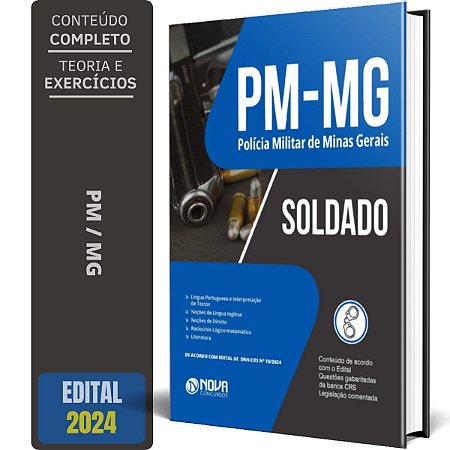 Apostila PM MG 2024 - Soldado