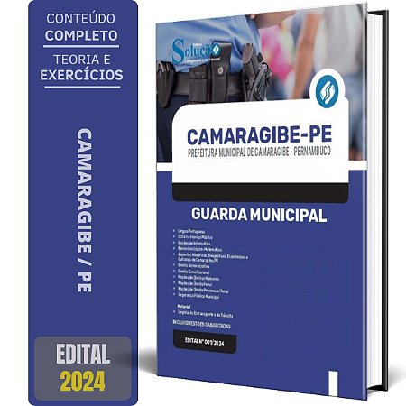 Apostila Prefeitura de Camaragibe PE 2024 - Guarda Municipal