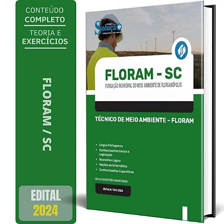 Apostila FLORAM SC 2024 - Técnico de Meio Ambiente - FLORAM