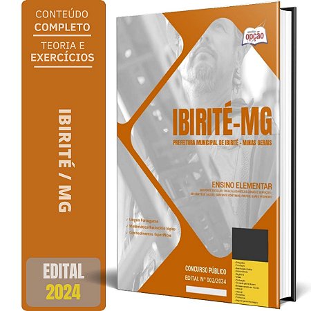 Apostila Prefeitura de Ibirité MG 2024 - Ensino Elementar