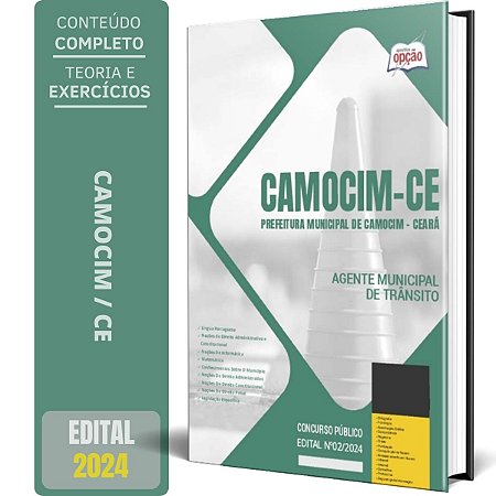 Apostila Prefeitura de Camocim CE 2024 - Guarda Civil Municipal