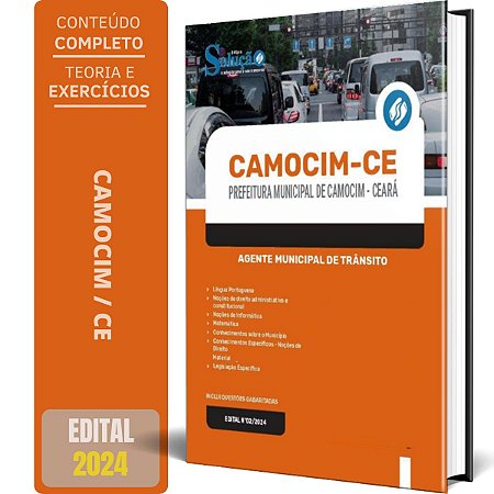 Apostila Prefeitura de Camocim CE 2024 - Agente Municipal de Trânsito