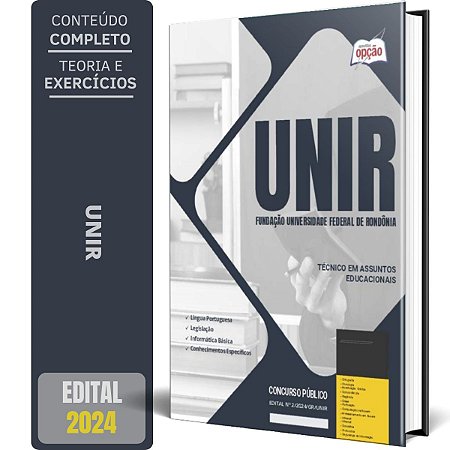 Apostila UNIR 2024 - Técnico em Assuntos Educacionais
