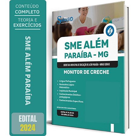 Apostila SME Além Paraíba MG 2024 - Monitor de Creche