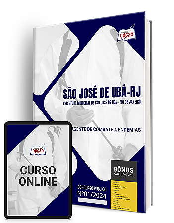 Apostila Prefeitura de São José de Ubá RJ 2024 - Agente de Combate a Endemias