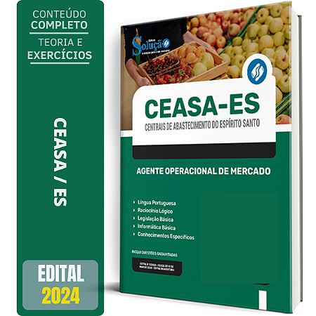 Apostila CEASA ES 2024 - Agente Operacional de Mercado