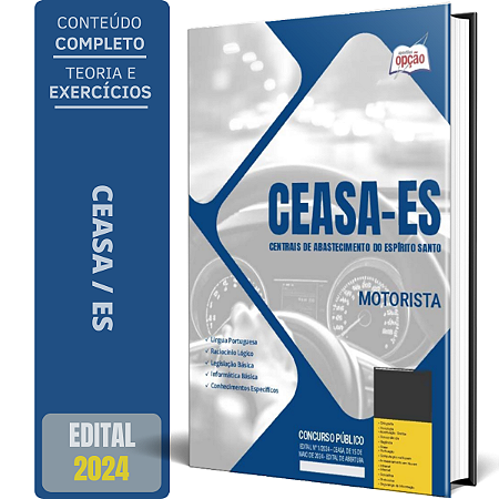 Apostila CEASA ES 2024 - Motorista