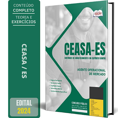 Apostila CEASA ES 2024 - Agente Operacional de Mercado