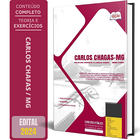 Apostila Prefeitura de Carlos Chagas MG 2024 - Ensino Médio