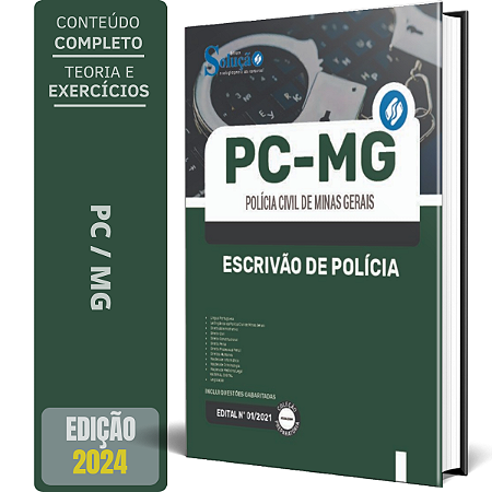 Apostila PC MG 2024 - Escrivão de Polícia