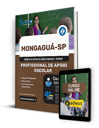 Apostila Prefeitura de Mongaguá SP 2024 - Profissional de Apoio Escolar