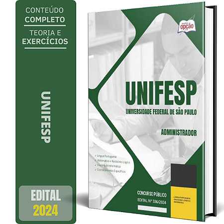 Apostila UNIFESP 2024 - Administrador