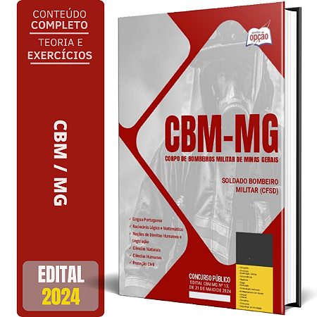 Apostila CBM MG 2024 - Soldado Bombeiro Militar