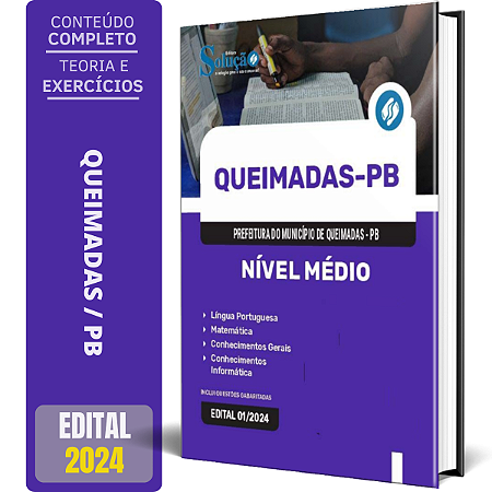 Apostila Prefeitura de Queimadas - PB 2024 - Nível Médio