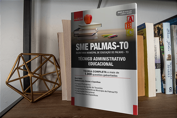 Apostila SME PALMAS TO 2024 - TÉCNICO ADMINISTRATIVO EDUCACIONAL