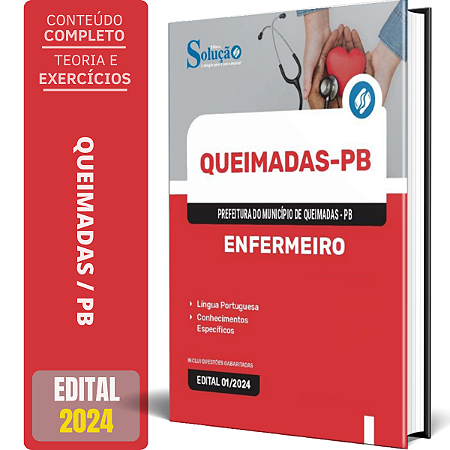 Apostila Prefeitura de Queimadas PB 2024 - Enfermeiro