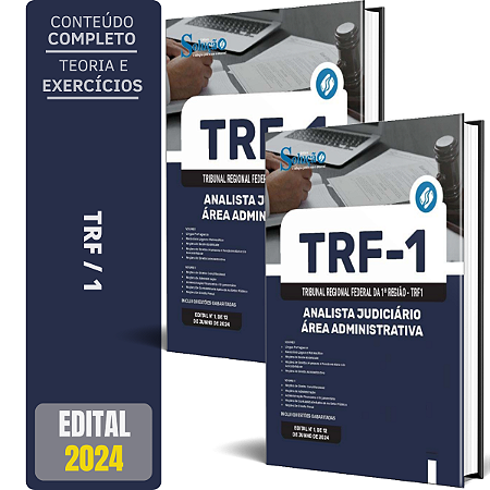 Apostila TRF1 2024 - Analista Judiciário - Área Administrativa