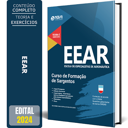 Apostila EEAR 2024 - CFS - Curso de Formação de Sargentos