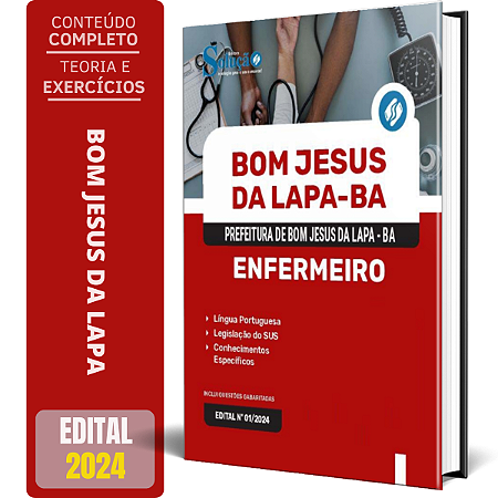 Apostila Prefeitura de Bom Jesus da Lapa BA 2024 - Enfermeiro
