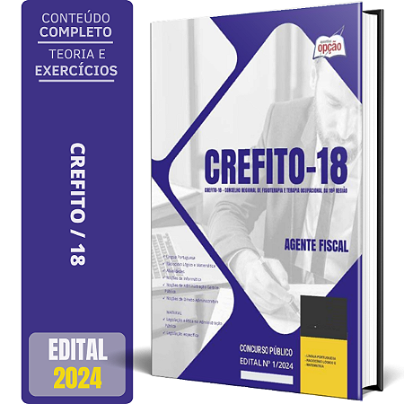 Apostila CREFITO 18 2024 - Agente Fiscal