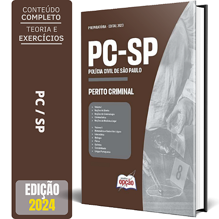 Apostila PC SP 2024 - Perito Criminal