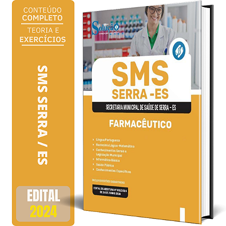 Apostila SMS Serra ES 2024 - Farmacêutico