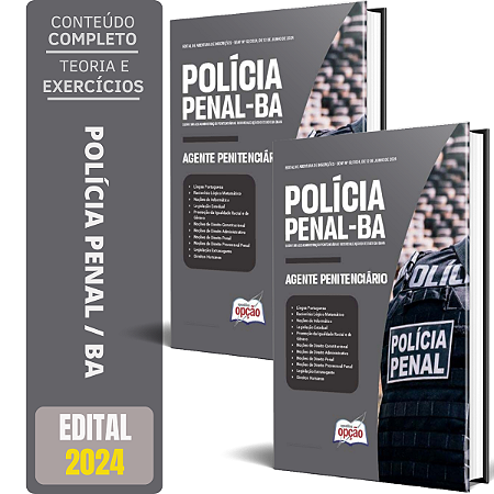 Apostila Polícia Penal BA 2024 - Agente Penitenciário