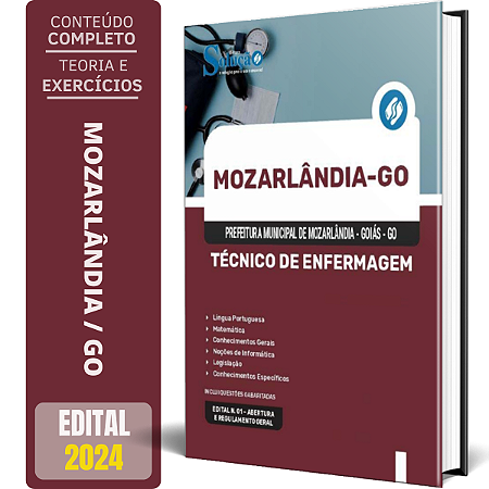 Apostila Prefeitura de Mozarlândia GO 2024 - Técnico de Enfermagem