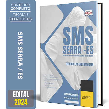 Apostila SMS Serra ES 2024 - Técnico em Enfermagem