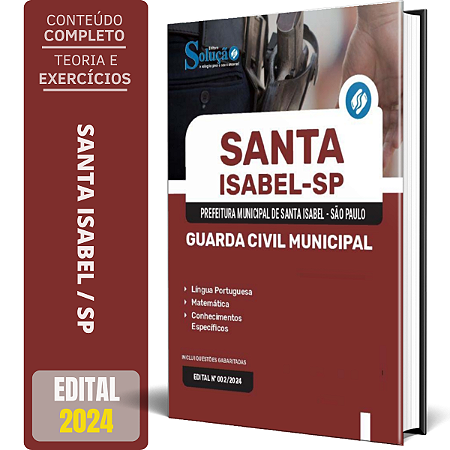 Apostila Prefeitura de Santa Isabel SP 2024 - Guarda Civil Municipal