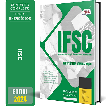 Apostila IFSC 2024 - Assistente em Administração
