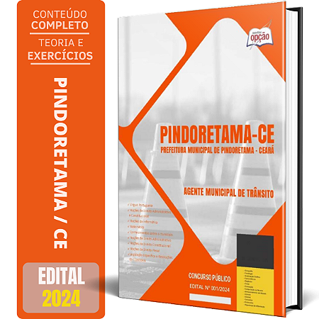 Apostila Prefeitura de Pindoretama CE 2024 - Agente Municipal de Trânsito