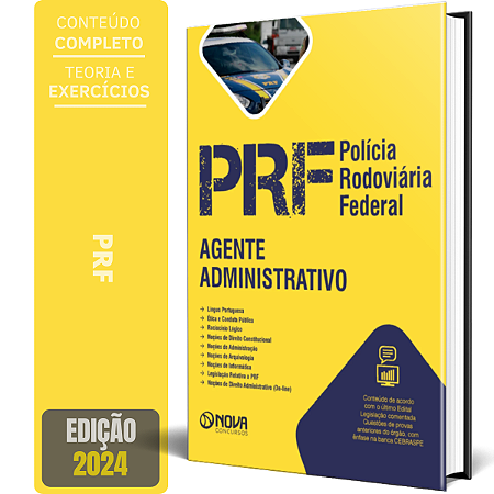 Apostila PRF 2024 - Agente Administrativo