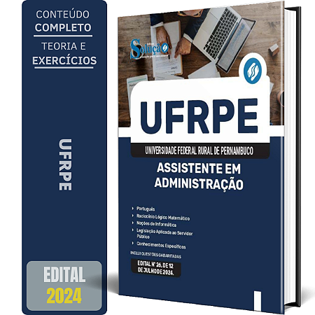 Apostila UFRPE 2024 - Assistente em Administração