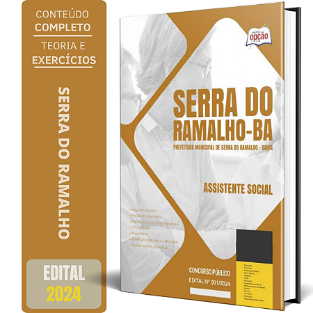 Apostila Prefeitura de Serra do Ramalho BA 2024 - Assistente Social