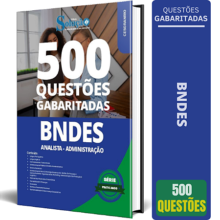 Caderno de Questões BNDES 2024 - Analista - Administração