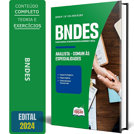 Apostila BNDES 2024 - Analista - Comum às Especialidades