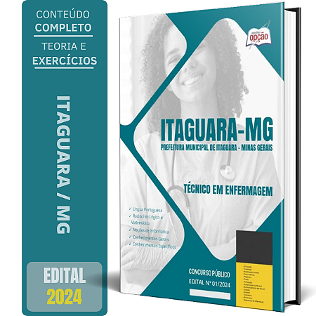 Apostila Prefeitura de Itaguara MG 2024 - Técnico em Enfermagem