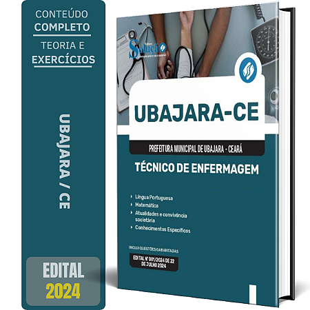 Apostila Prefeitura de Ubajara CE 2024 - Técnico de Enfermagem