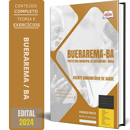 Apostila Prefeitura de Buerarema BA 2024 - Agente Comunitário de Saúde
