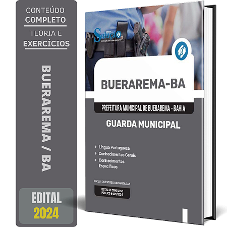 Apostila Prefeitura de Buerarema BA 2024 - Guarda Municipal