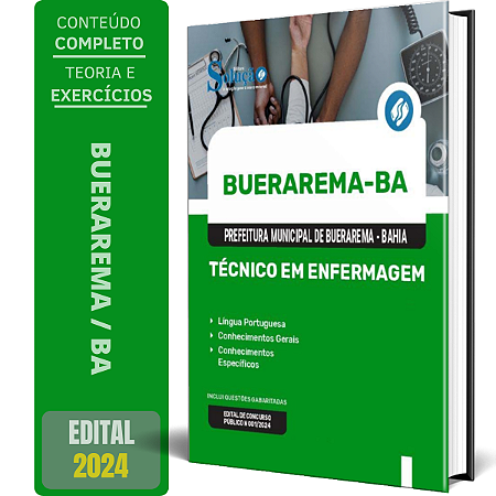 Apostila Prefeitura de Buerarema BA 2024 - Técnico em Enfermagem